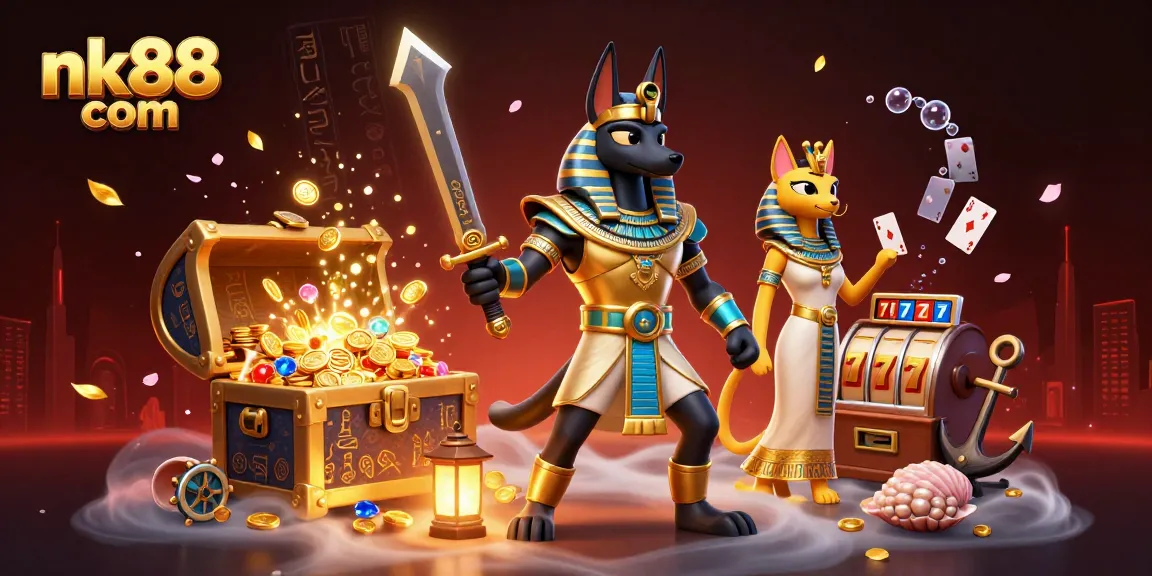Play slots and win big at nk88 com with an epic ancient Egyptian theme!