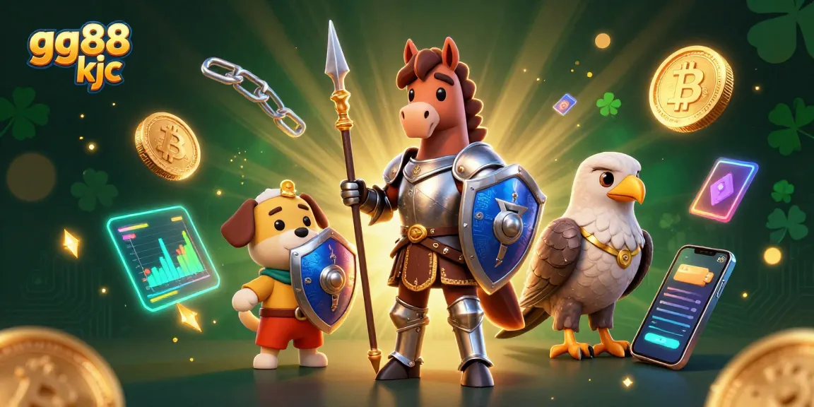 Engage in thrilling gameplay at gg88 kjc with knights and crypto elements capturing casino excitement.