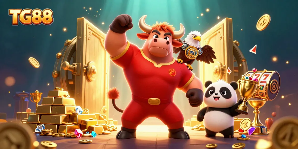 Engage with TG88's thrilling casino adventures featuring charismatic mascots and dazzling rewards.