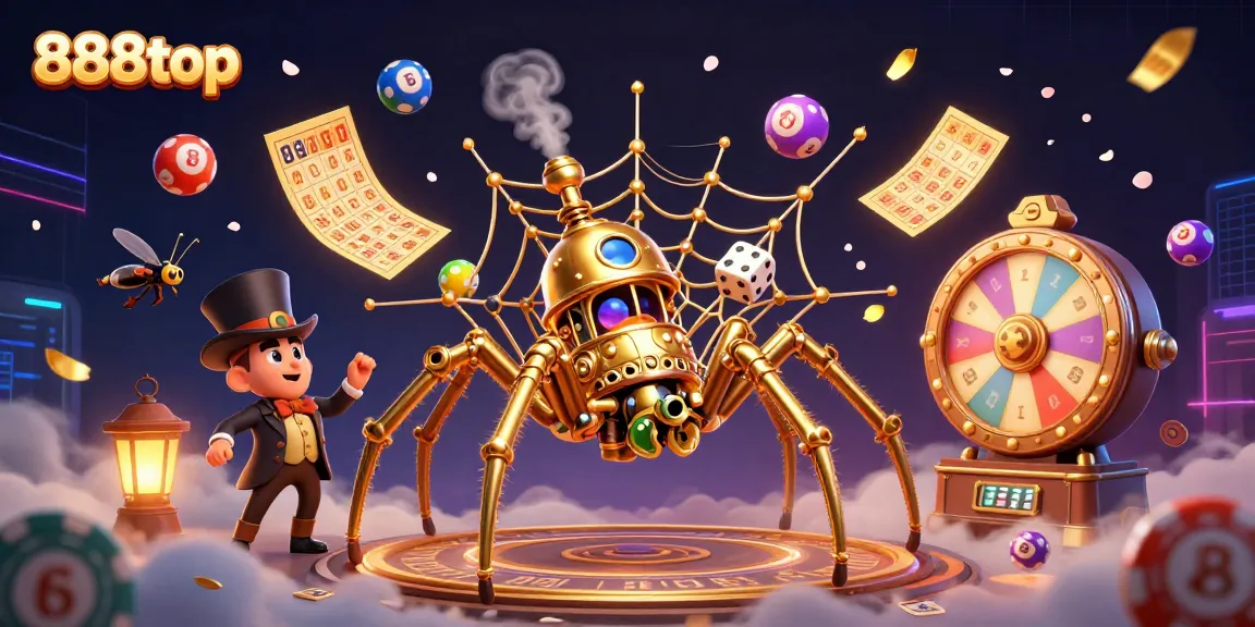 Engage with thrilling moments at 888top's casino with a captivating steampunk art scene.