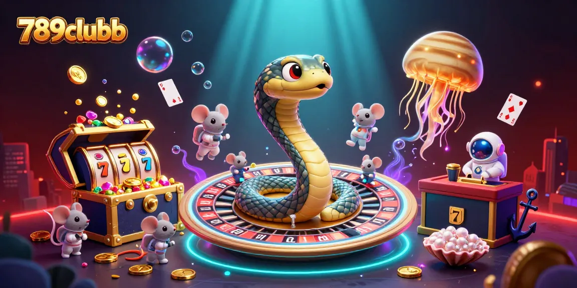 Experience the fun of 789clubb gaming with astronauts betting on a cosmic roulette wheel!