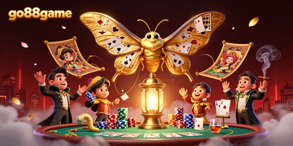 Engage with go88game's thrilling 3D casino visuals featuring iconic elements and vibrant action.