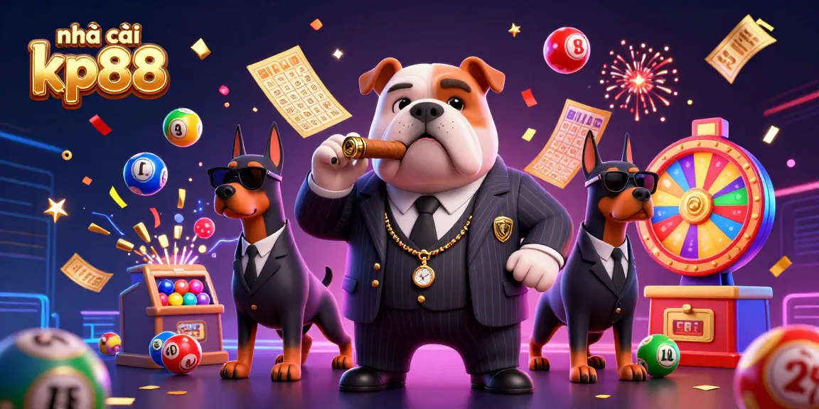 Engage with nhà cái kp88 in an ultra-detailed 3D casino scene featuring vibrant game elements.