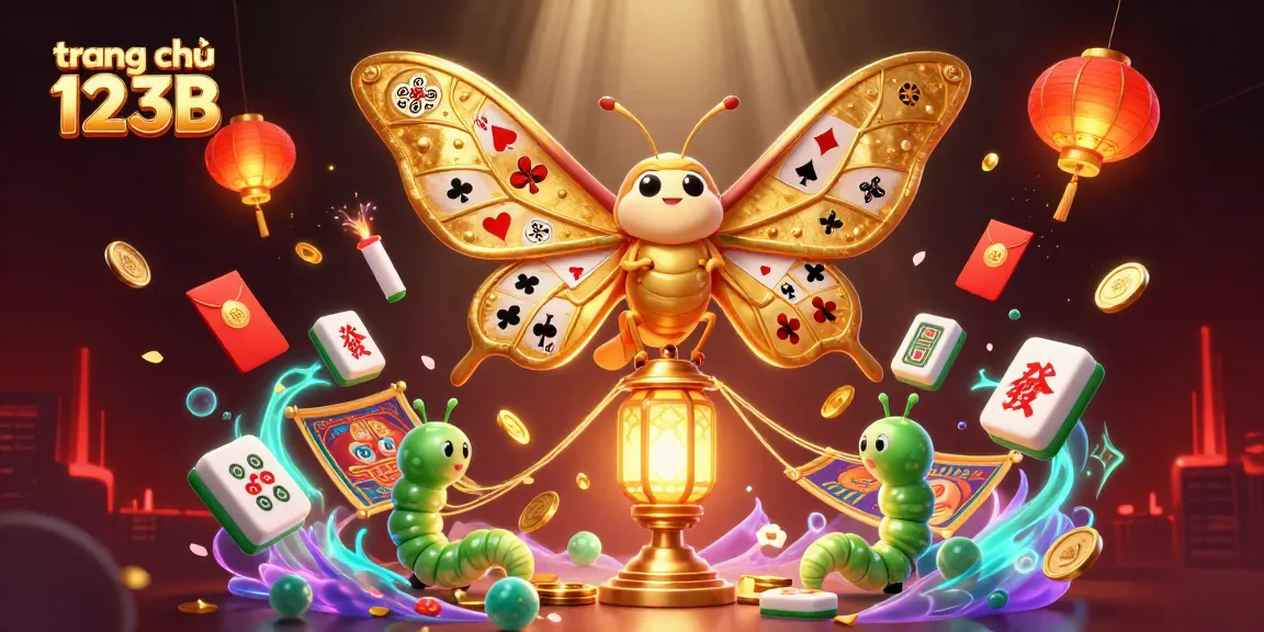 Engage with the vibrant world of trang chủ 123B, showcasing a captivating casino atmosphere filled with lucky symbols.