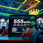 Experience the excitement of online gambling with trang chủ 555win, showcasing modern interfaces and vibrant gaming elements.